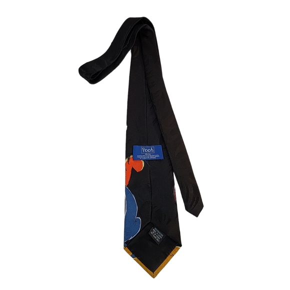 Disney Pooh Winnie the Pooh Tigger and Eeyore Cartoon Men's Tie - Picture 6 of 12